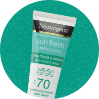 Protetor solar facial neutrogena sun fresh derm care